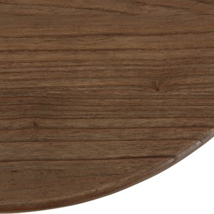 Romy - table basse 140cm forme organique en bois de mindi
