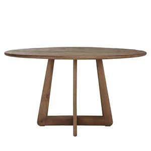 Romy - table à manger ronde 140x140cm en bois de mindi