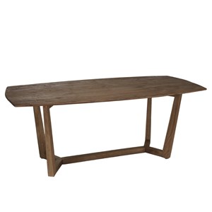 Romy - table à manger rectangulaire 200x100cm bois de mindi