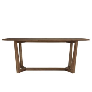Romy - table à manger rectangulaire 200x100cm bois de mindi