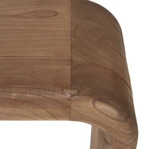 Romy - console épurée en bois de mindi