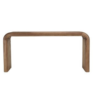 Romy - console épurée en bois de mindi