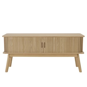 Agathe - meuble tv 100x30cm en bois couleur naturelle
