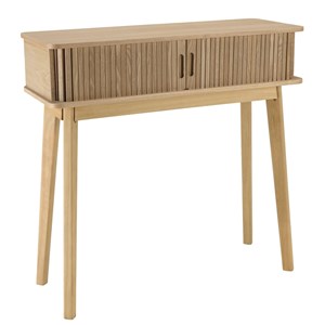 Agathe - console 80x30cm en bois couleur naturelle