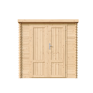 Abri de jardin en bois 2,22 m² cabanon de jardin extérieur pour sans plancher