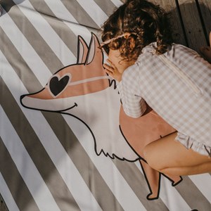 Serviette de plage minus renard (70x140 cm)