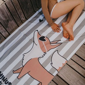 Serviette de plage minus renard (70x140 cm)
