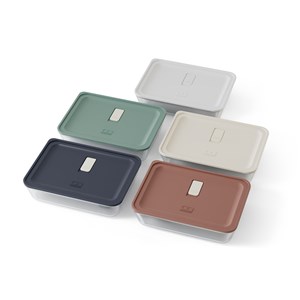 Lot de 5 lunch box en verre prep