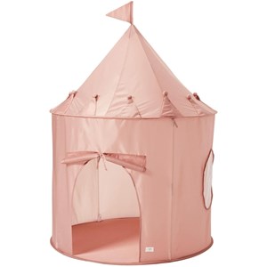 Tente en tissu recyclé uni rose