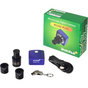Levenhuk caméra numérique pour microscope m2500 plus