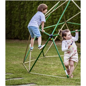 Dôme d'escalade enfant hypermotion ø3m acier galvanisé - jeu de jardin max 350kg