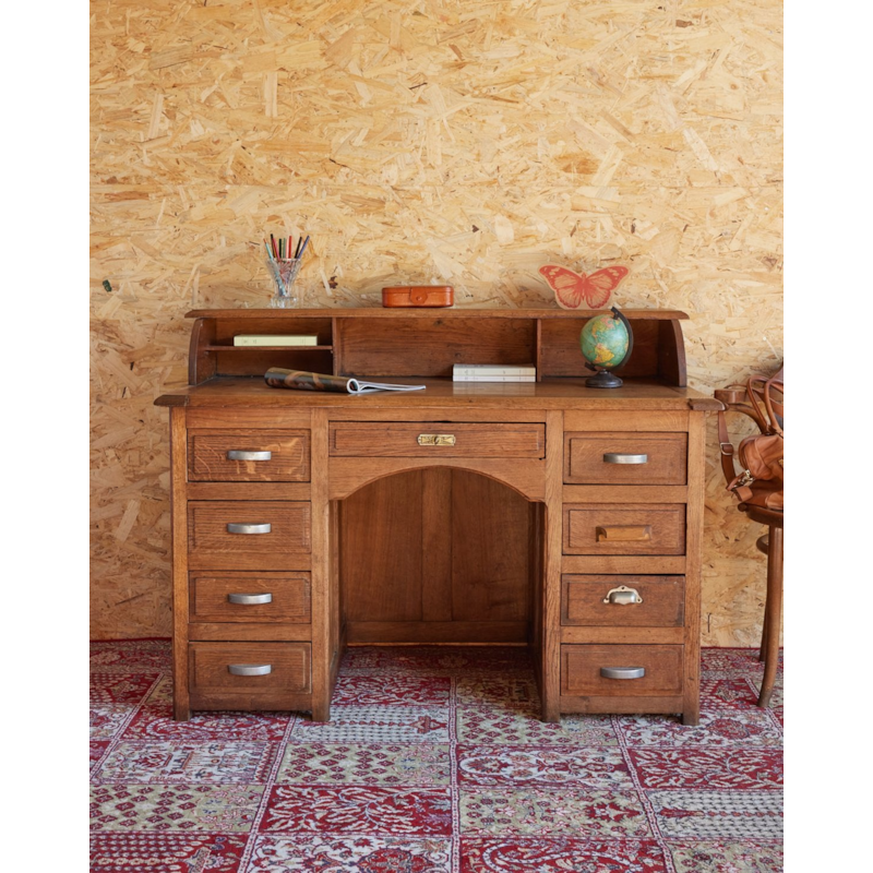 Debongout - Edouard, le bureau ancien en bois n°713