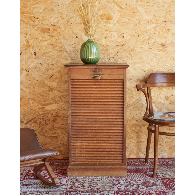 Classeur ancien en bois n°354