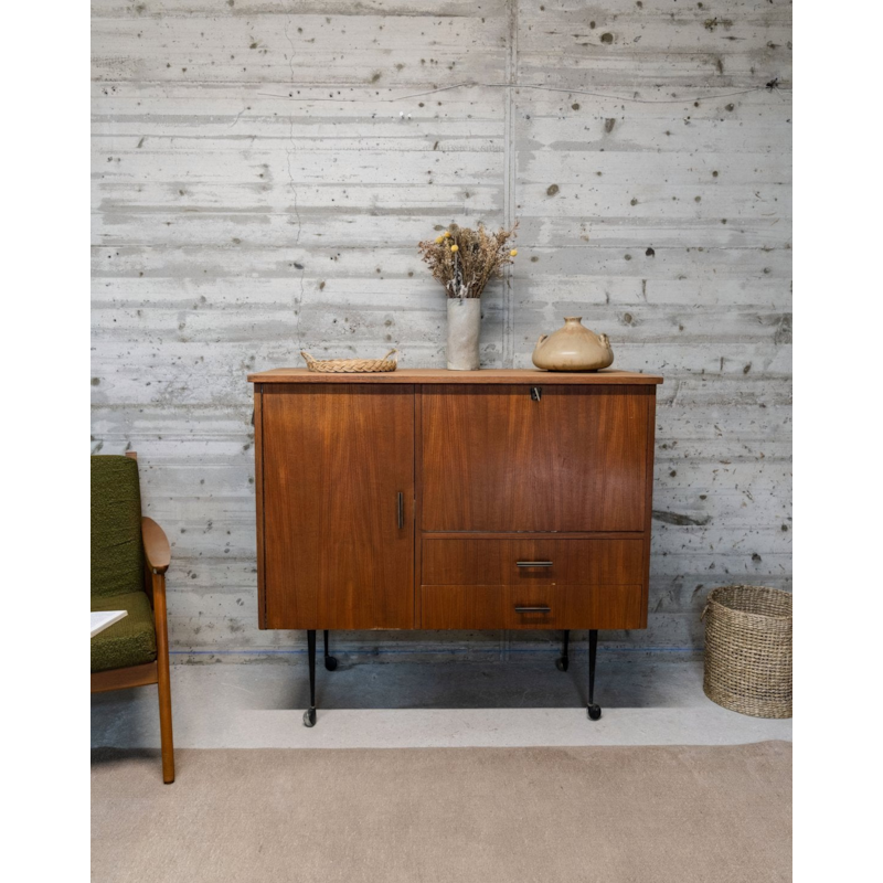 Buffet à roulettes en bois n°592