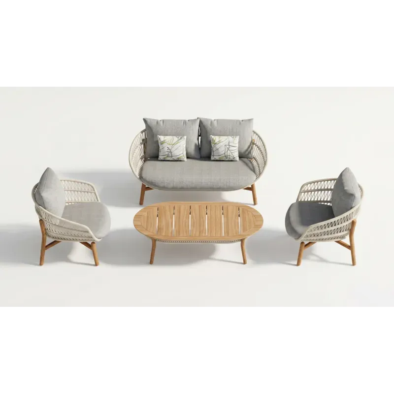 Salon de jardin 4 places styla vasca