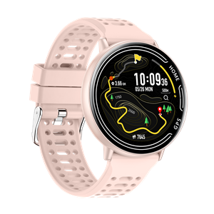 Montre connectée  gps intégré modes sportifs , edition  galaxy  rose
