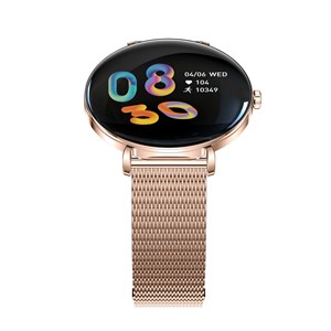 Montre connectée amoled- edition elite  or