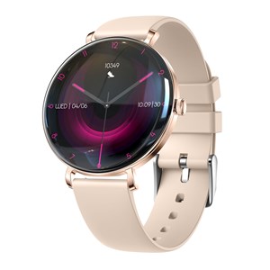 Montre connectée amoled- edition elite  rose