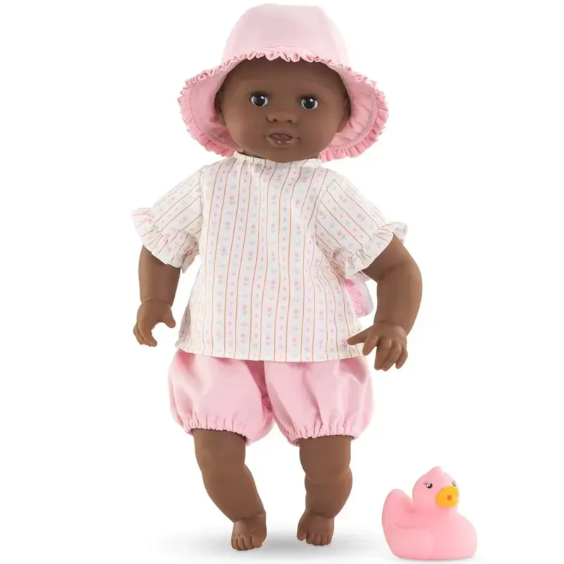 Poupon bébé bain alyzée tulipes