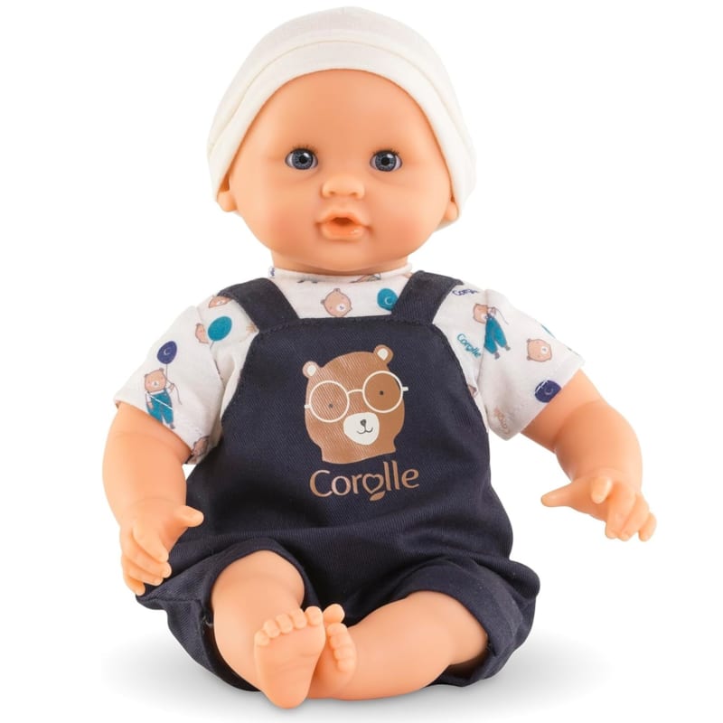 Poupon bébé calin maël ourson