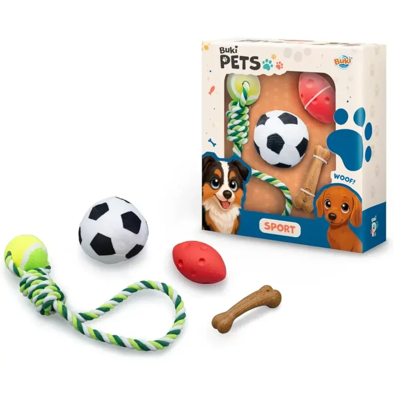 Jouets pour chien sport (Buki France) - Couverture