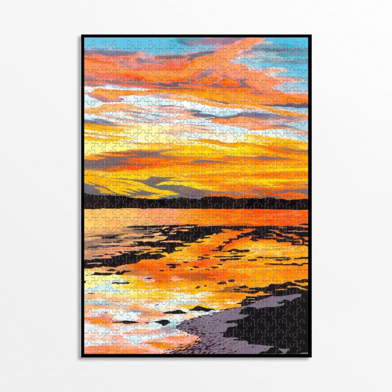 Puzzle 1000 pièces - golden hour
