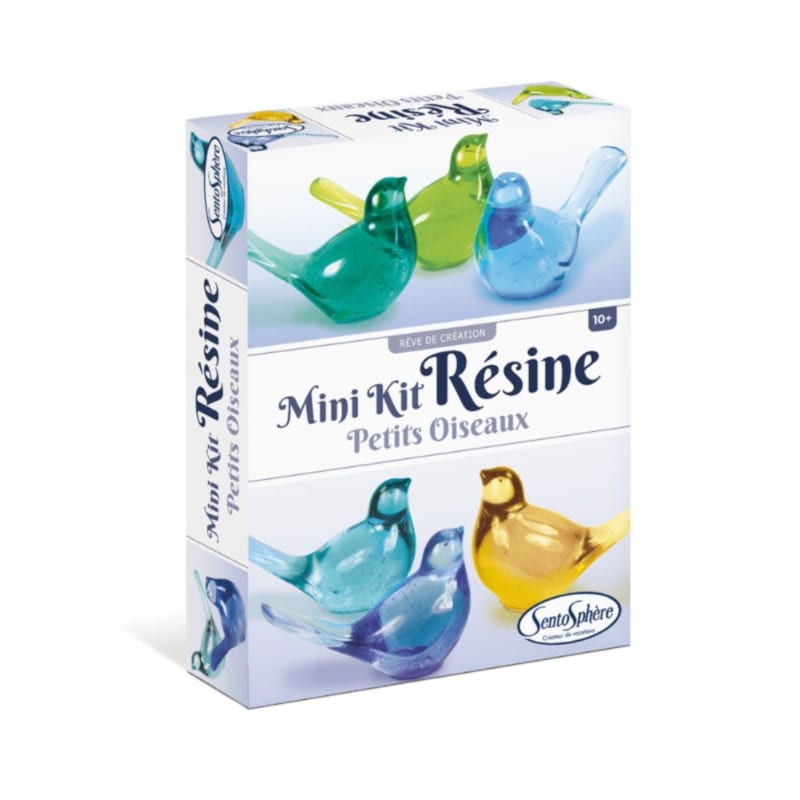 Mini kit résine : petits oiseaux