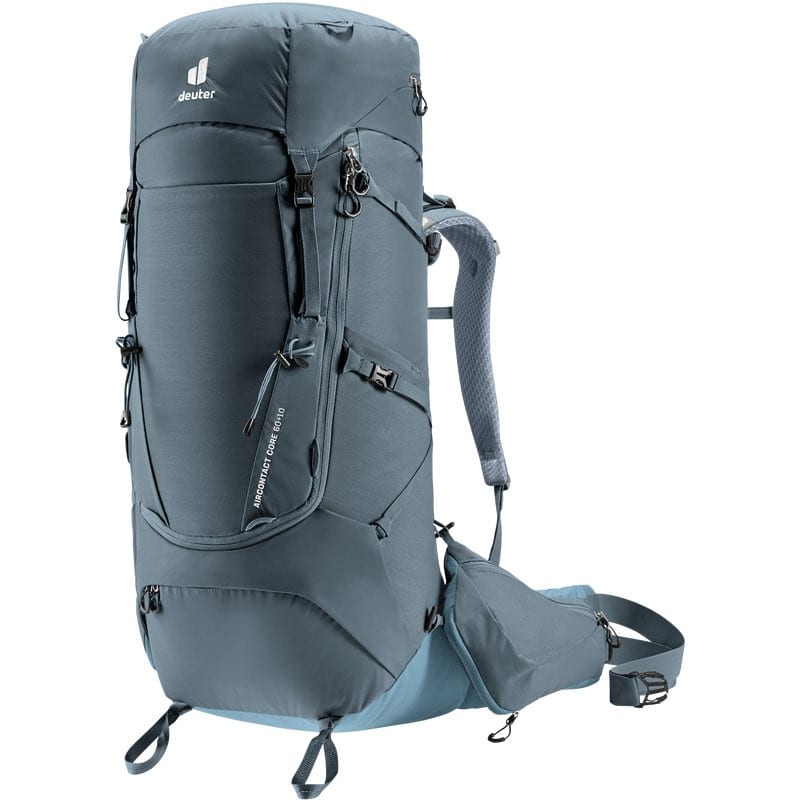 Sac à dos deuter aircontact core 60+10 gris