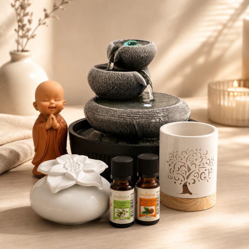 Mon cocon zen : diffusion et ambiance relaxante (Zen Light) - Couverture