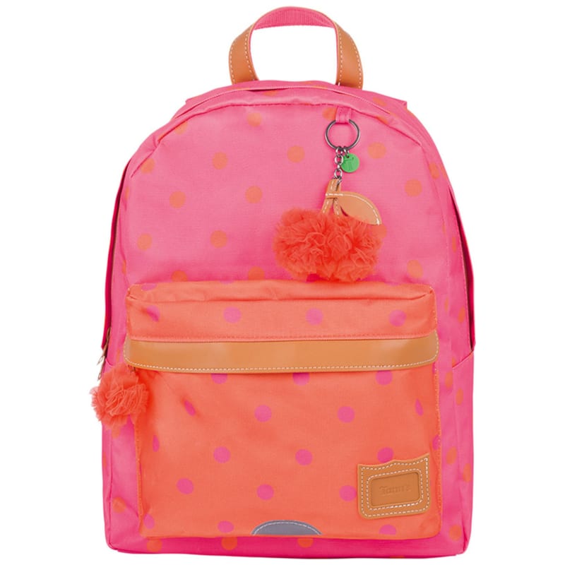 Sac à dos les fantaisies sidonie rose et orange (m - 1 compartiment)