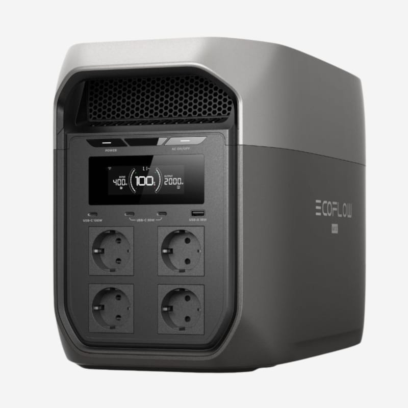 Station électrique delta 3 max plus 2048 wh - camping, outdoor - ecoflow