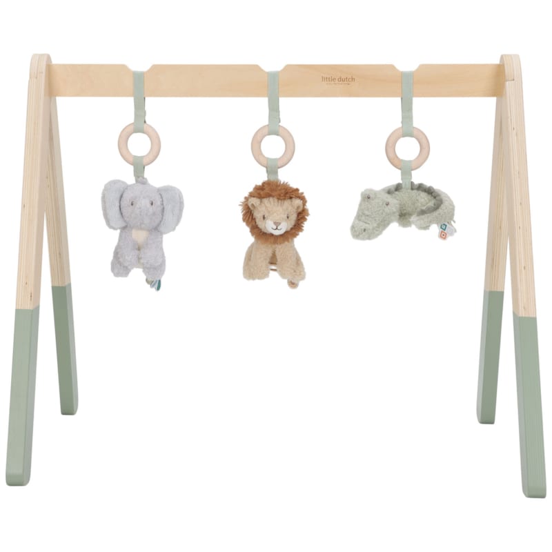 Arche en bois safari friends avec 3 jouets d'activités