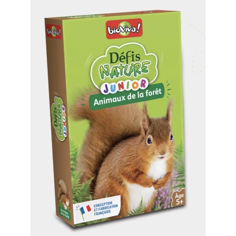 Defis nature junior - les animaux de la foret