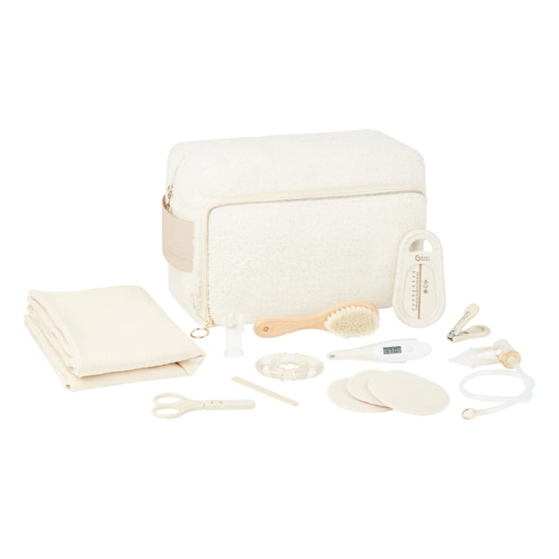 Trousse de toilette bébé curl white