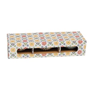 Coffret plateau avec 3 bols donna
