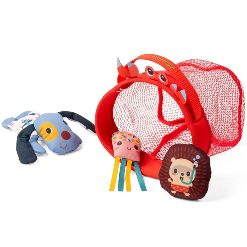 Jeu de bain filet de pêche jules et ses amis