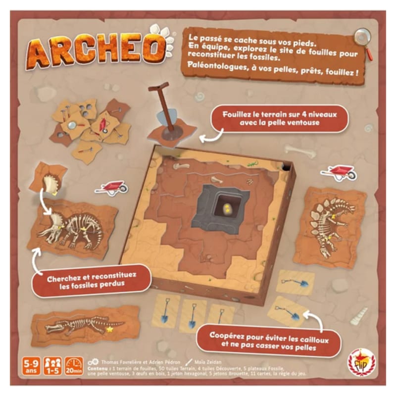 Archeo - jeu de societe - gigamic