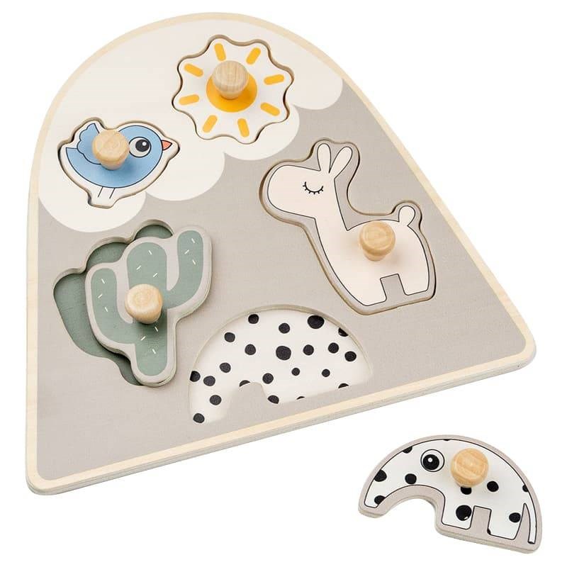 Done by deer puzzle en bois premier âge