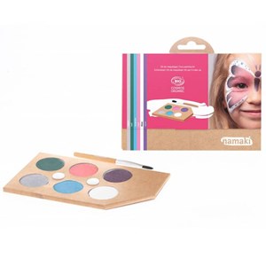 Kit maquillage bio 6 couleurs  mondes e
