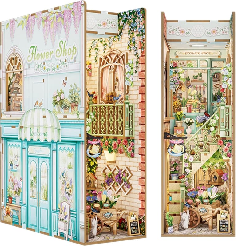 Book nook fleuriste
