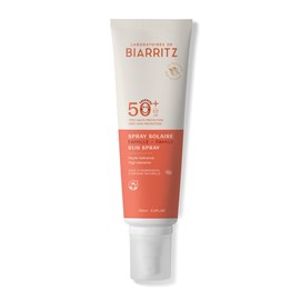 Spray solaire famille spf50+ bio