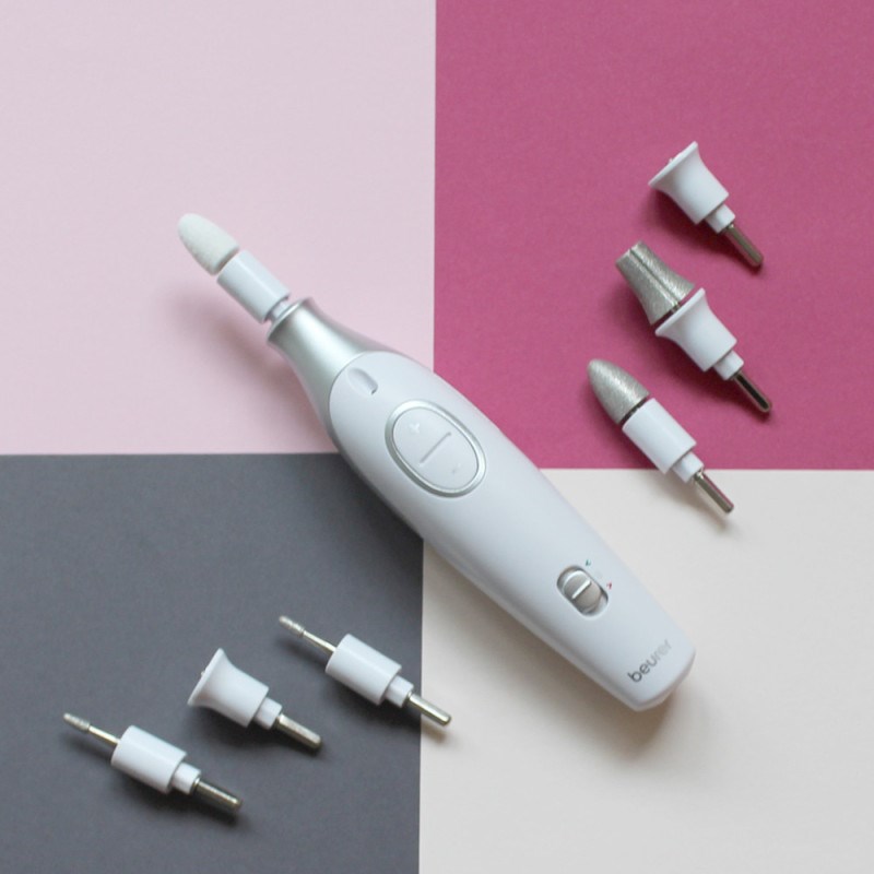 Kit manucure&nbsp;pédicure 7 embouts - beurer - mp 42