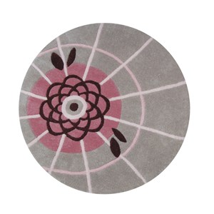 Tapis enfant coton fleur de lotus