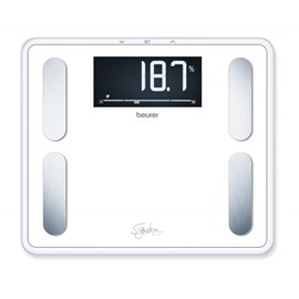 Pèse-personne impédancemètre blanc