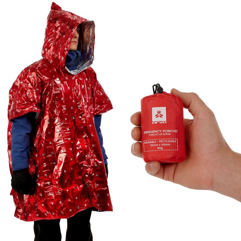 Poncho de survie arva emergency poncho