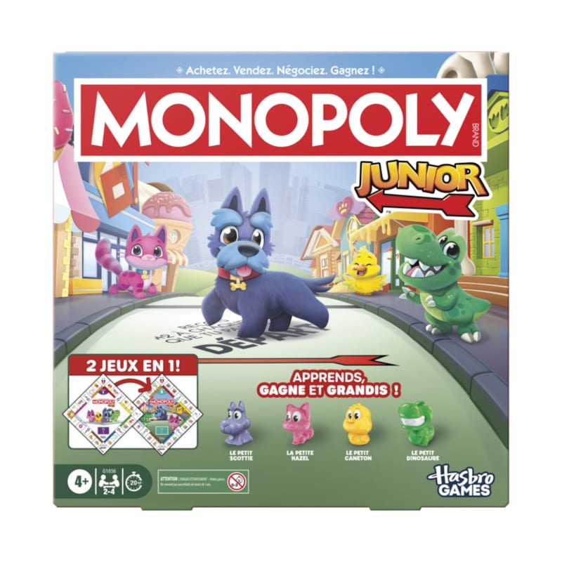 Mon monopoly junior 2 en 1