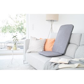 Siège de massage shiatsu gris