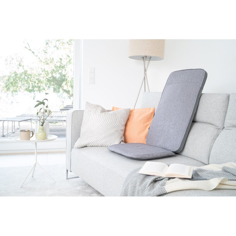 Siège de massage shiatsu gris