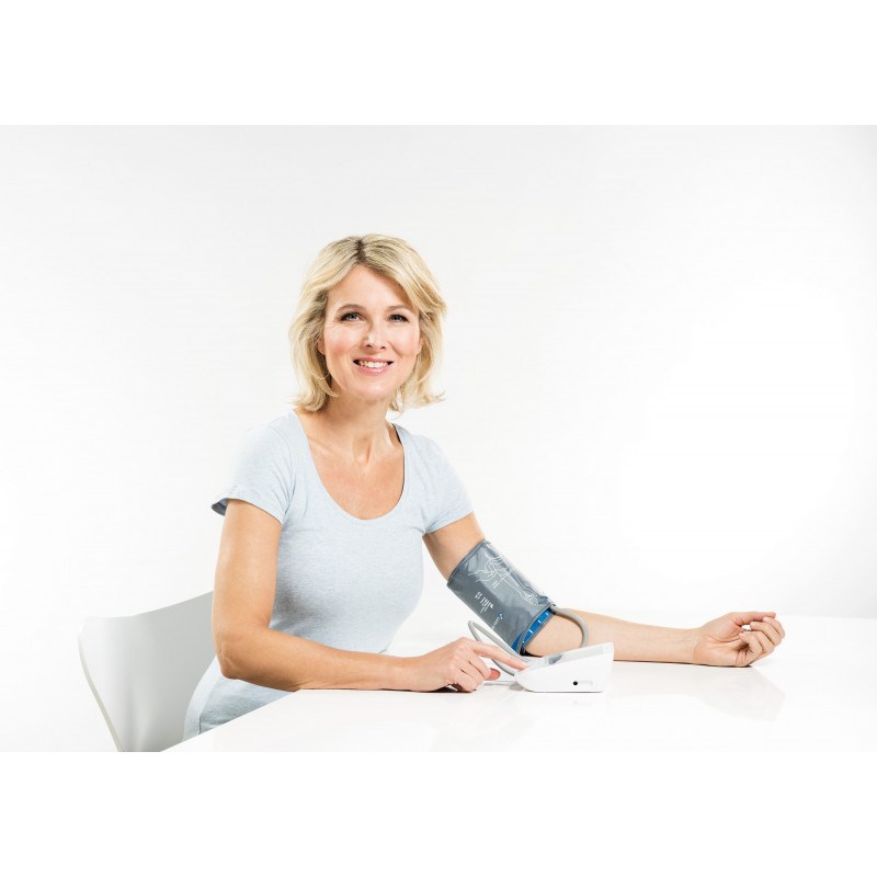 Tensiomètre bras fonction vocale - beurer - bm 49