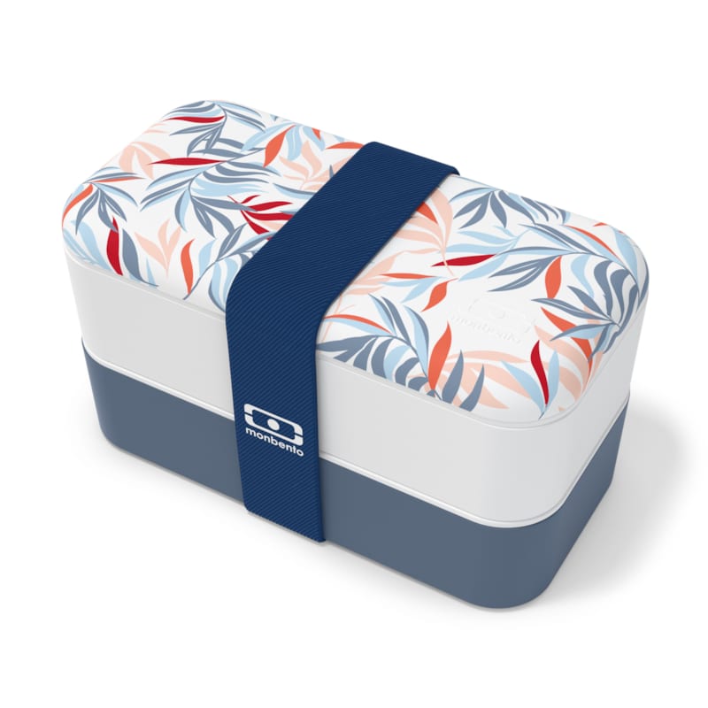 Lunch box rectangulaire 2x500ml rainforest